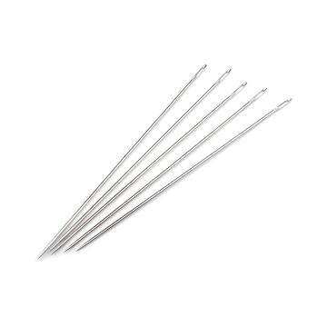 Igła introligatorska OFFICE PRODUCTS z podłużnym uszkiem 150mm do bindowania dokumentów