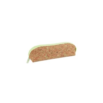 Piórnik kosmetyczka ECONOVO korkowy naturalny 20x5x6 cm na akcesoria biurowe i eventowe