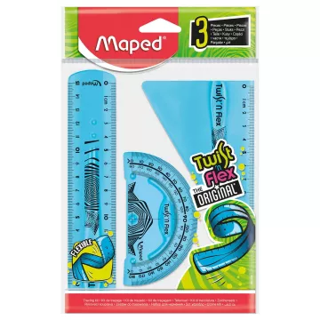 Zestaw przyrządów geometrycznych Twist 'n Flex Mini niełamliwy