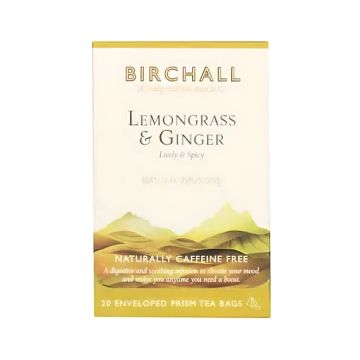 Herbata birchall lemongrass & ginger 20 torebek typu prism