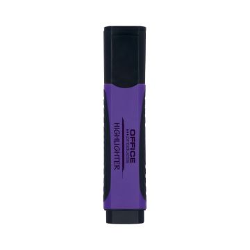 Zakreślacz OFFICE PRODUCTS z gumowym uchwytem 2-5 mm fioletowy