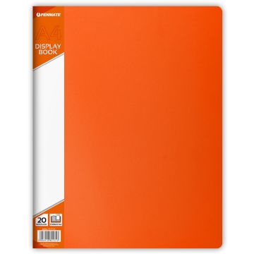 Album ofertowy Penmate A4 PP-120, 20 koszulek, pomarańczowy