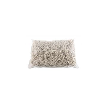 Gumki recepturki OFFICE PRODUCTS średnica 70mm grubość 1,5x1,5mm 60% kauczuku 1000g zgrzewka białe