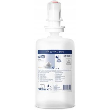 Mydło w piance Tork S4 Premium delikatne nawilżające 1L