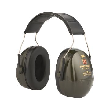 Nauszniki przeciwhałasowe nagłowne 3M PELTOR Optime II H520A-407-GQ zielone