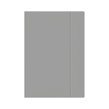 Teczka z gumką Interdruk  A4+ 40mm 450G, szara