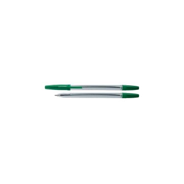 Długopis Office Products 1,0 mm zielony do biura i firmy