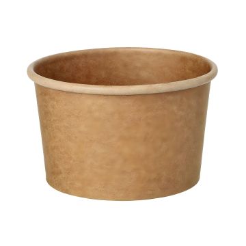 Kubek papierowy na zupę dwuwarstwowy 230ml średnica 98mm wysokość 6cm 25 sztuk
