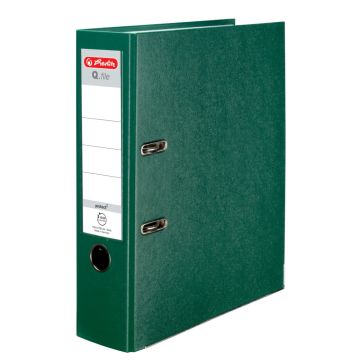 Segregator Herlitz A4 8cm Q.file zielony