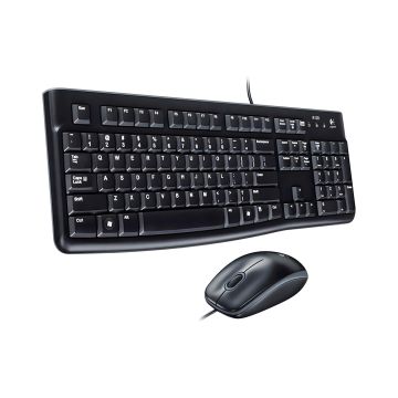Logitech Zestaw Klawiatura i Mysz MK120 US Int’l NSEA Przewodowy USB