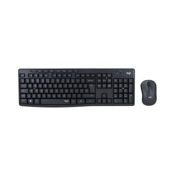 Logitech Zestaw klawiatura i mysz MK295 bezprzewodowy – komplet do komputera i laptopa