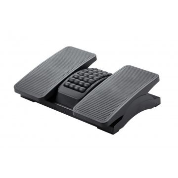 Podnóżek Q-Connect, 430X320Mm, Z Oddzielnymi Platformami Na Nogi, Masażer, Czarny