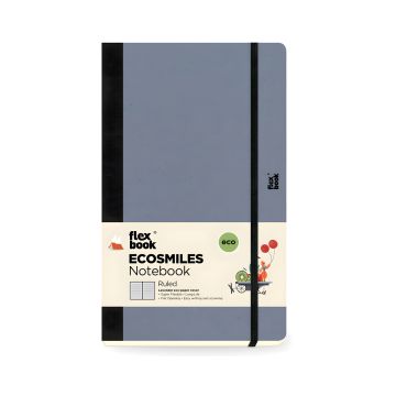 Notatnik Flexbook 13cm x 21cm  Ecosmiles w linie Medium Lawenda