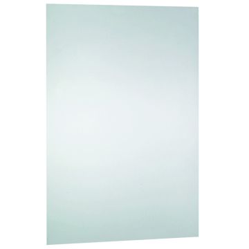 Lustro dla zakładów karnych 700 x 500 mm stal nierdzewna połysk