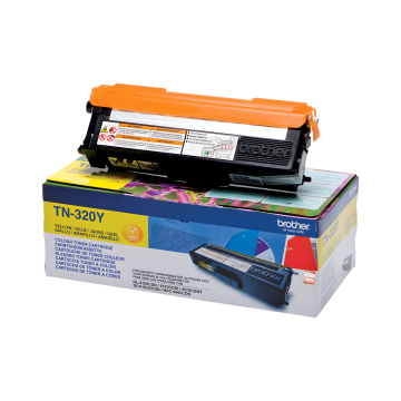 Oryginalny Toner Brother TN-320Y Yellow (1,5K) do HL-4140CN/DCP-9055CDN
