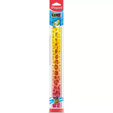 Linijka Twist'n Flex Animals niełamliwa 30 cm