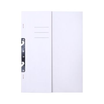 Skoroszyt zawieszkowy OFFICE PRODUCTS Budget kartonowy z nadrukiem 1/2 A4 250gsm biały