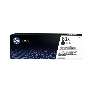 Toner HP 83X CF283X czarny o wydajności 2200 stron do drukarek laserowych