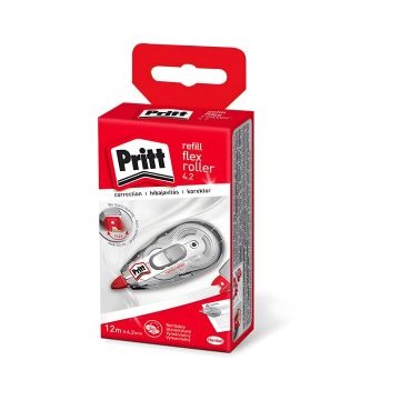 Korektor w taśmie Pritt Refill Flex 4,2 mm x 12 m do myszki pudełko zawieszka