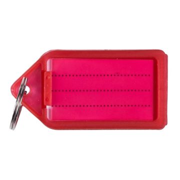 Zawieszki Na Klucze Q-Connect, 55X30Mm, 40 Szt., Czerwone