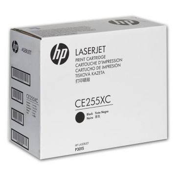Toner HP 55XC CE255XC czarny o wysokiej wydajności 12500 stron