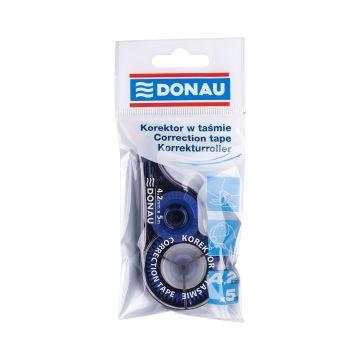 Korektor w taśmie DONAU myszka 4,2 mm x 5 m do biura i firmy