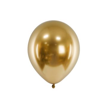 Balony Glossy 30cm Złote (10 szt.)