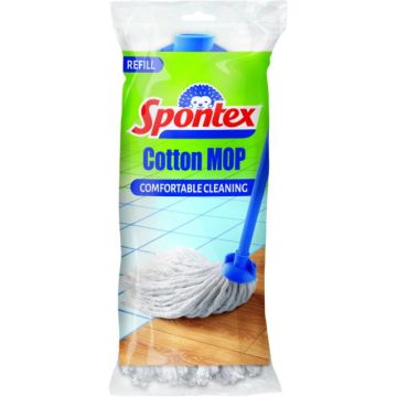Zapas do Mopa Bawełnianego Spontex Cotton MOP Wysoka Chłonność