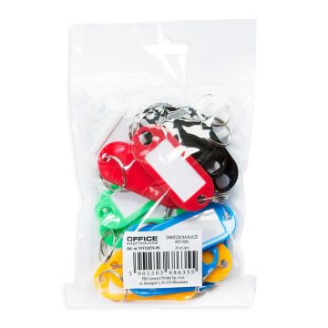 Zawieszki Na Klucze Office Products, 50X20Mm, 20Szt., Mix Kolorów