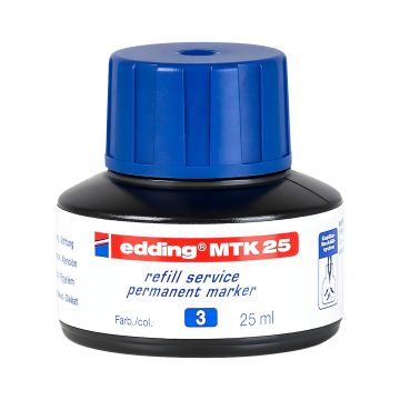 Tusz do uzupełniania markerów permanentnych E-MTK 25 Edding niebieski
