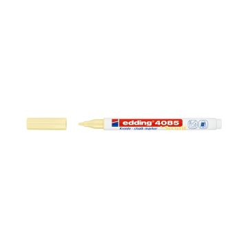 Marker kredowy Edding E-4085, pisak 1-2 mm, pastelowy żółty