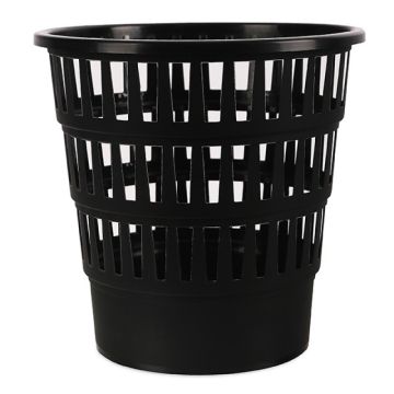 Kosz Na Śmieci Office Products, Ażurowy, 16L, Czarny