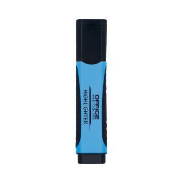 Zakreślacz OFFICE PRODUCTS z gumowym uchwytem 2-5 mm niebieski