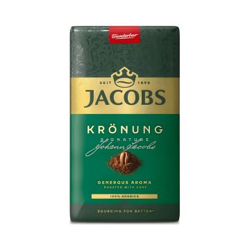 Kawa Jacobs Kronung 250g mielona - niemiecka kawa premium do kawiarki i ekspresu