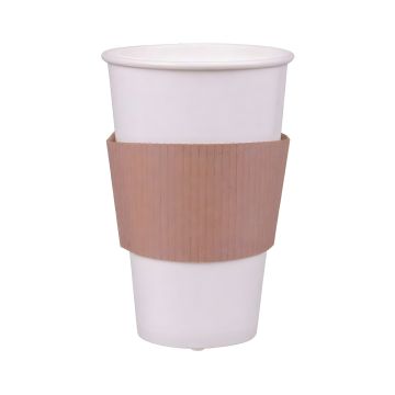 Owijka do kubka papierowego kraft 250-300 ml 50 szt.