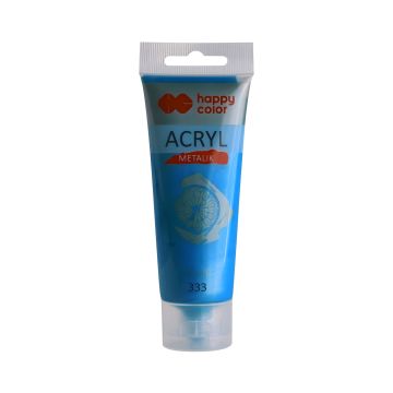 Farba akrylowa perłowo-metaliczna niebieska 75 ml