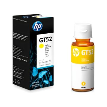 Tusz HP GT52 żółty M0H56AE butelka 70 ml wydajność 8000 stron