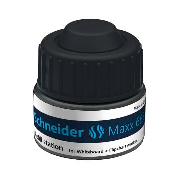 Stacja uzupełniająca do pieczątek Schneider Maxx 665, 30 ml, kolor czarny