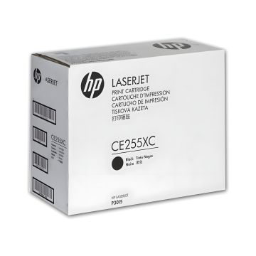 Toner HP 55XC CE255XC czarny o wysokiej wydajności 12500 stron