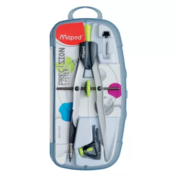 Cyrkiel Zerownik Precision z Zapasowymi Grafitami w Pudełku