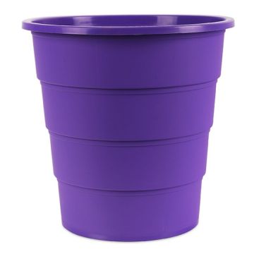 Kosz Na Śmieci Office Products, Pełny, 16L, Fioletowy