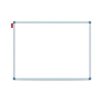 Tablica suchościeralna magnetyczna MemoBe 120x90 cm, biała, rama aluminiowa