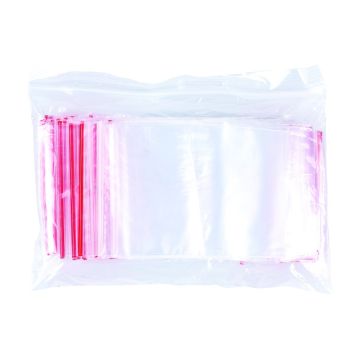 Torebka strunowa z folii LDPE OFFICE PRODUCTS 70x100mm transparentna 100 szt.