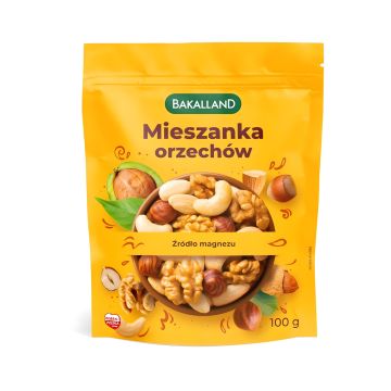 Mieszanka orzechów Bakalland naturalna przekąska 100 g
