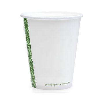 Kubek papierowy biały jednorazowy Vegware 250 ml średnica 80 mm 50 sztuk