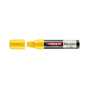 Marker olejowy na bazie wody Edding EcoLine e-52, szerokość 4-15 mm, żółty