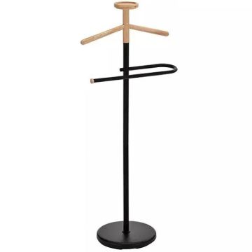 Wieszak stojący buk czarny 110 cm Lugo Signal
