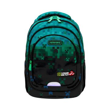 Plecak szkolny Astrabag Do Your Best AB330 młodzieżowy z przegrodami