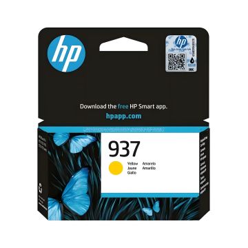 Tusz HP 937 4S6W4NE żółty do drukarek HP OfficeJet Pro, wydajność 800 stron