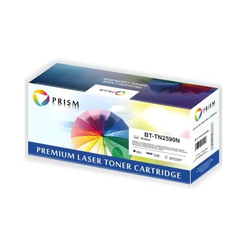 Toner Brother TN-2590 Black do drukarek 1200 stron 100% nowy oryginalny